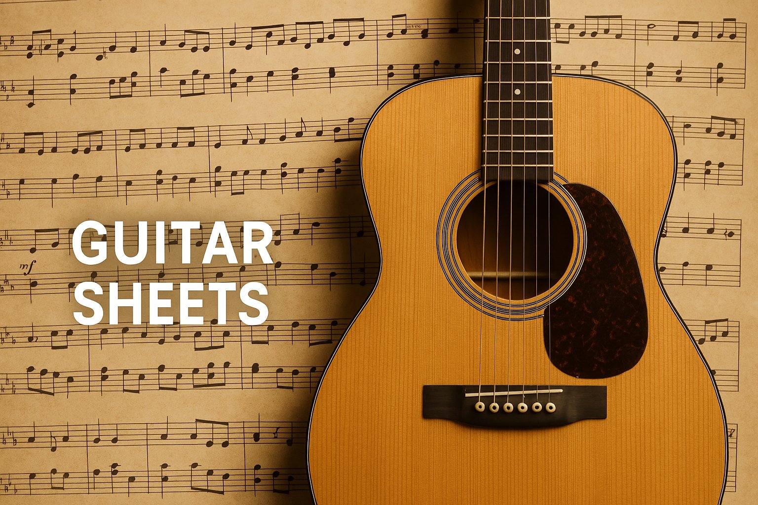 Guitar Sheets - Alb Music Notes