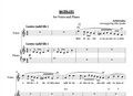 Bilbili - Arbëreshe - Piano and Voice Sheet Music
