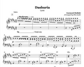 Sheet music for 'Dashuria' by Gazmend Mullahi, arranged by Elis lloshi, with musical notation and text.