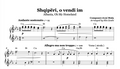 Shqipëri, o vendi im – Albanian Piano Sheet Music