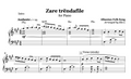 Zare Trëndafile - Albanian Piano Sheet Music