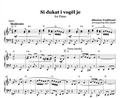Si Dukat i Vogël Je – Albanian Folk Piano Sheet Music PDF (Easy/Intermediate)