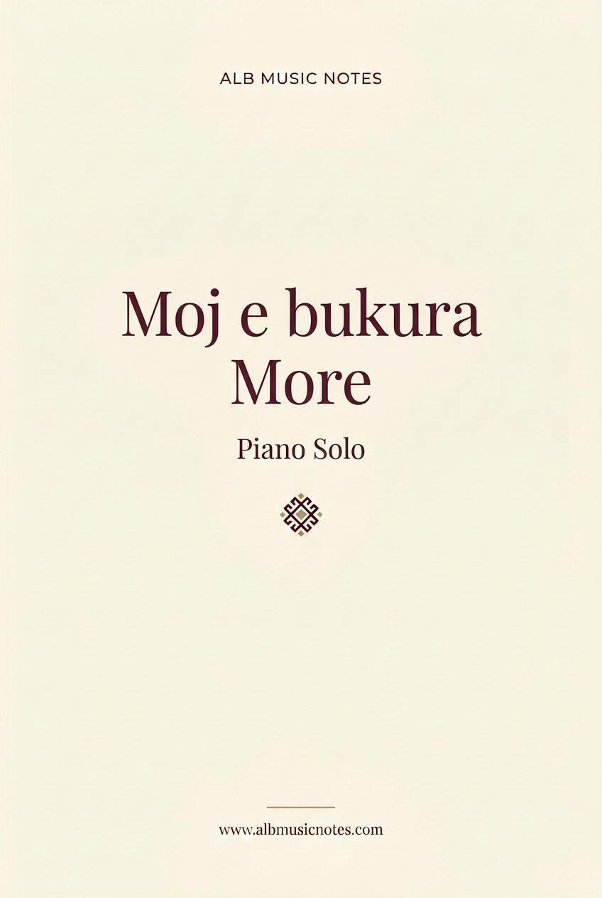 Moj e bukura More title page