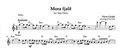 Mora fjalë, Flute Sheet Music - Alb Music Notes